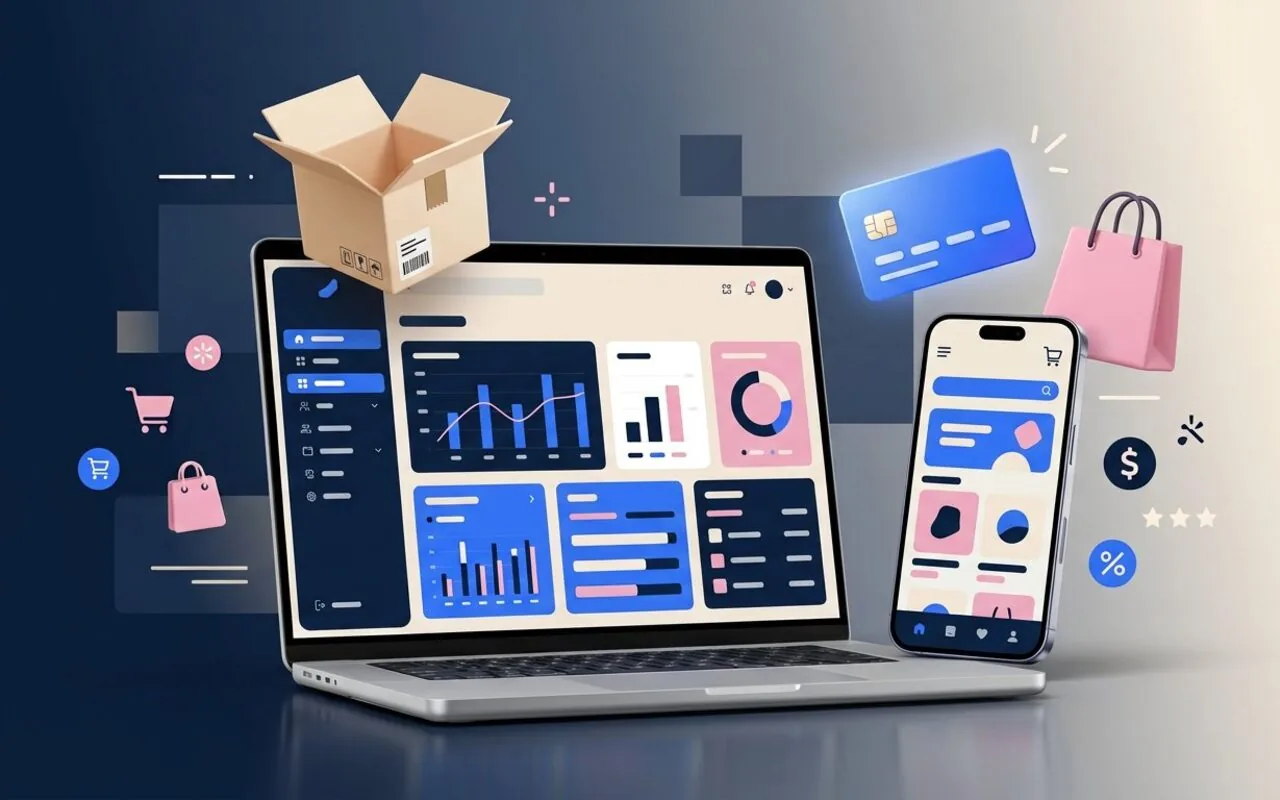 پکیج کامل راه‌اندازی فروشگاه اینترنتی